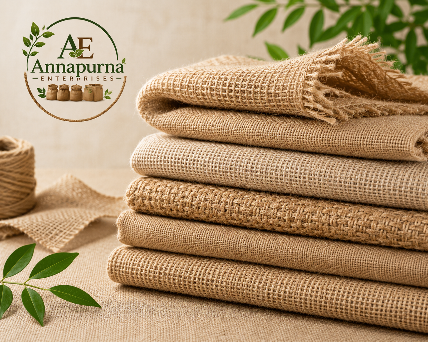 All Types of Jute Fabric Rolls